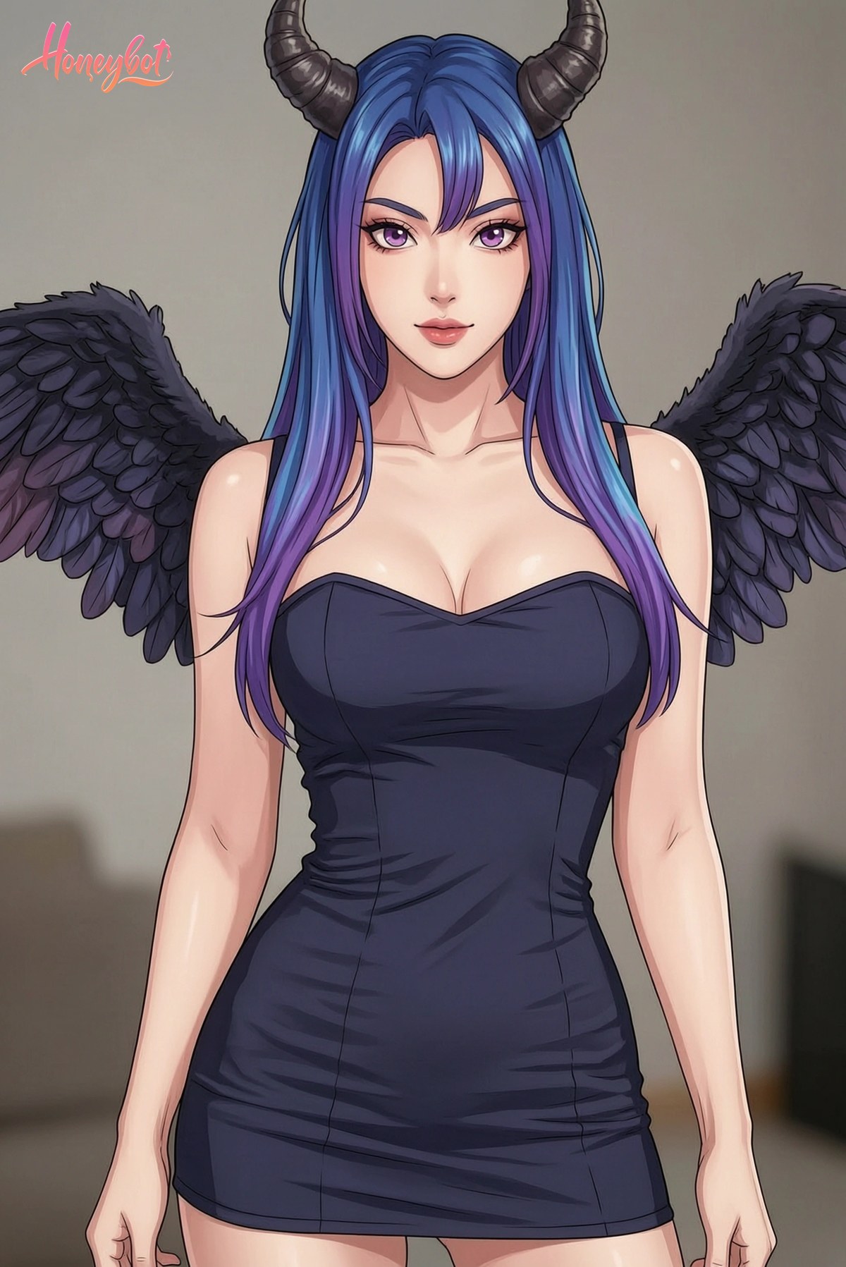 AI-generated girlfriend image